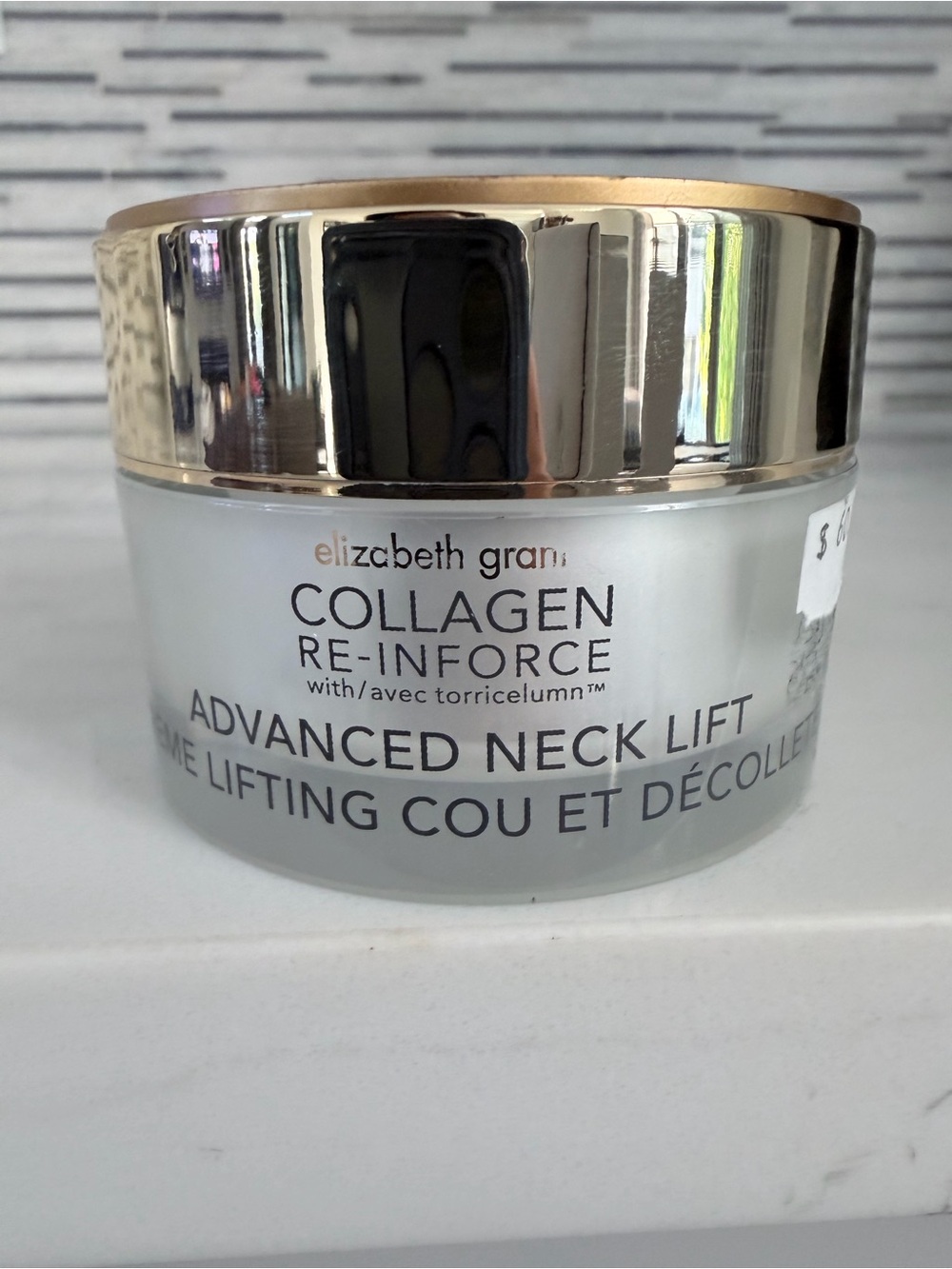Elizabeth Grant Collagen Re-Inforce Advanced Neck Lift - Silver/Gold Jar 50 ml
